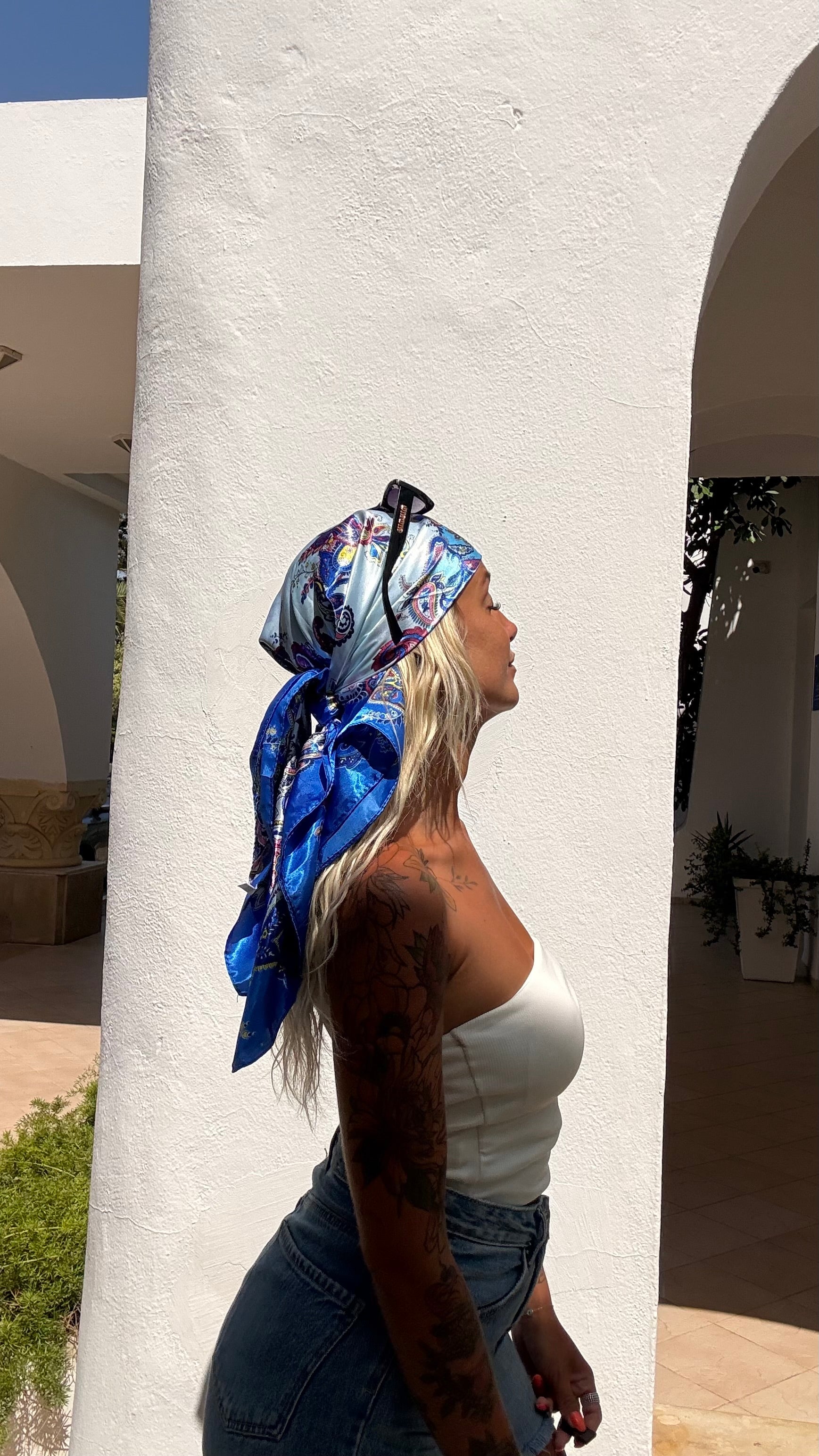 foulard Taros - foulard multifonction 90x90