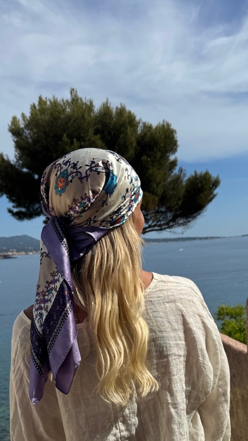 foulard Cancun - foulard multifonction 90x90