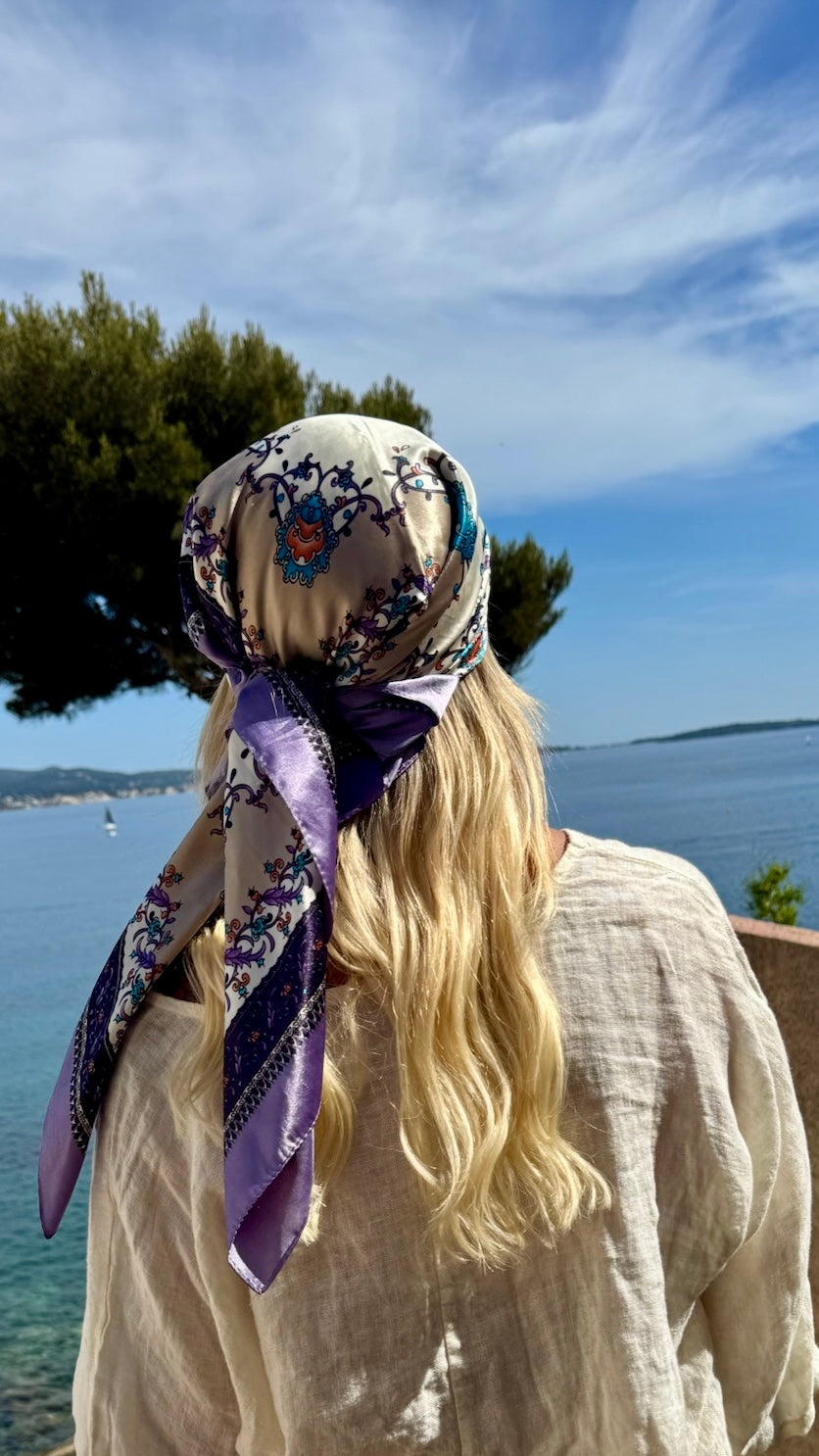 foulard Cancun - foulard multifonction 90x90