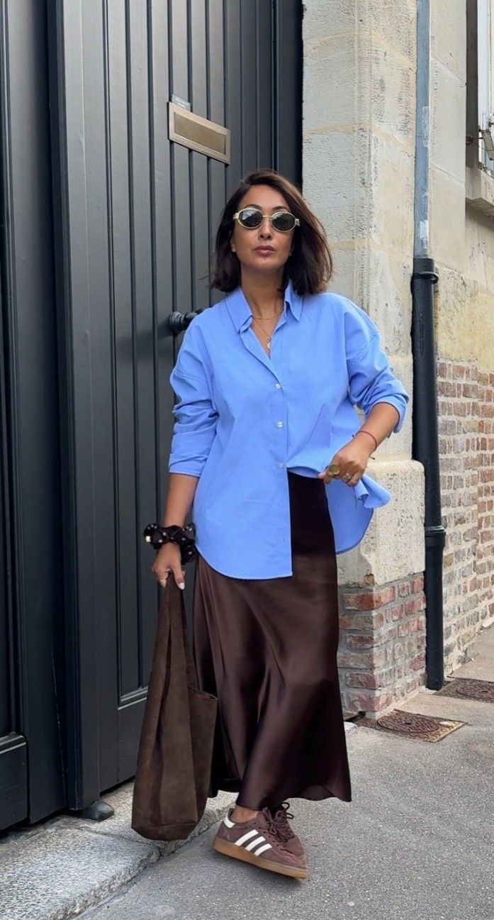 Jupe marron