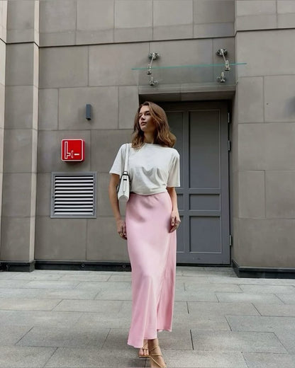 Jupe rose bébé