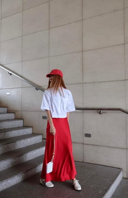 Jupe rouge